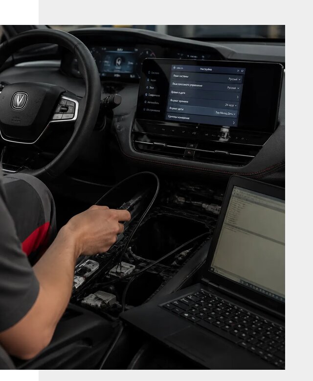 Русификация автомобиля Changan UNI-K под ключ в Нягани