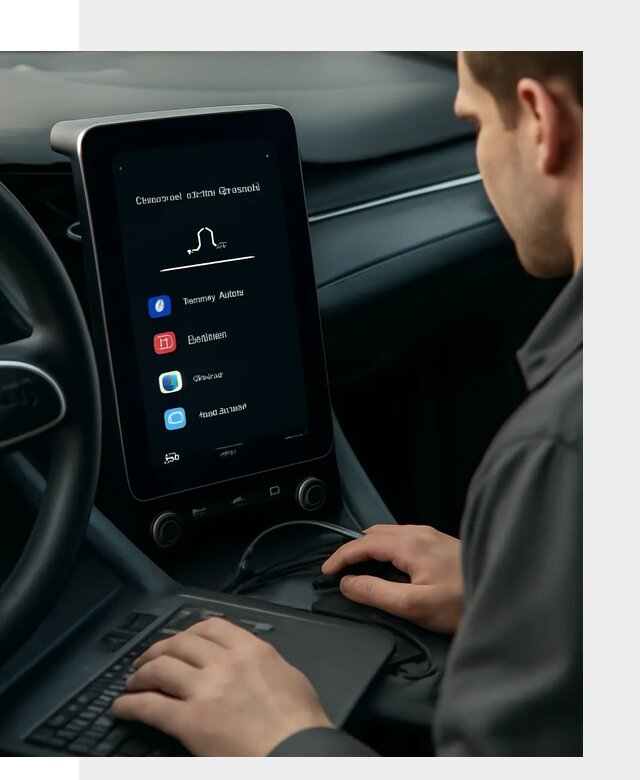 Установка приложений Lynk Co на автомобиль в Нягани