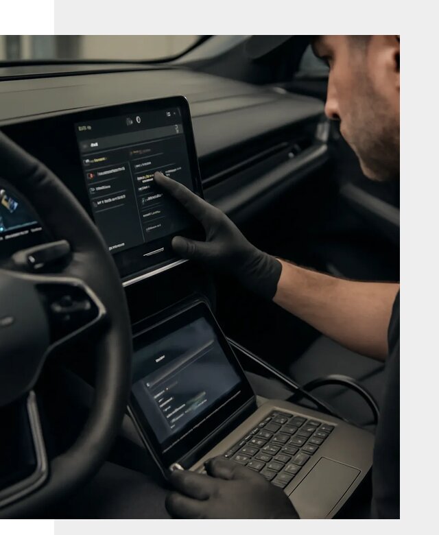 Русификация приборной панели Rising автомобиля в Нягани