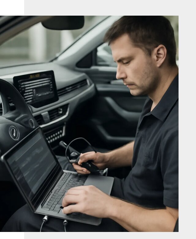 Настройка телематики автомобиля под ключ для авто в Нягани