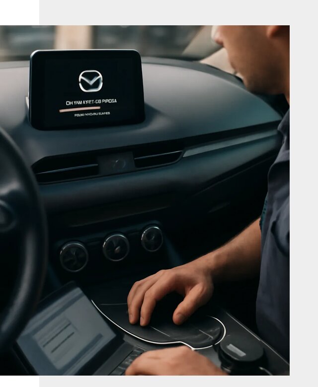 Установка приложений Mazda на мультимедийную систему в Нягани